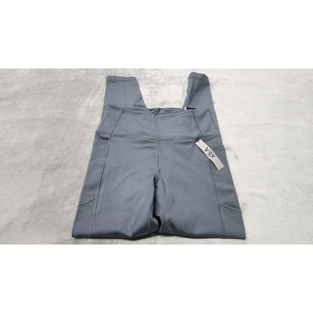 Victoria's Secret VSX Dark Steel Small Essential High Rise Pocket Leggings NWT‎